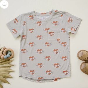 Mama Tattoo Hearts Tee from Little Joy Co. 6-12M